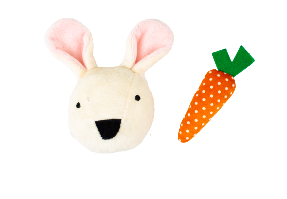 Azoona Spielzeug-Set Hase mit Möhre