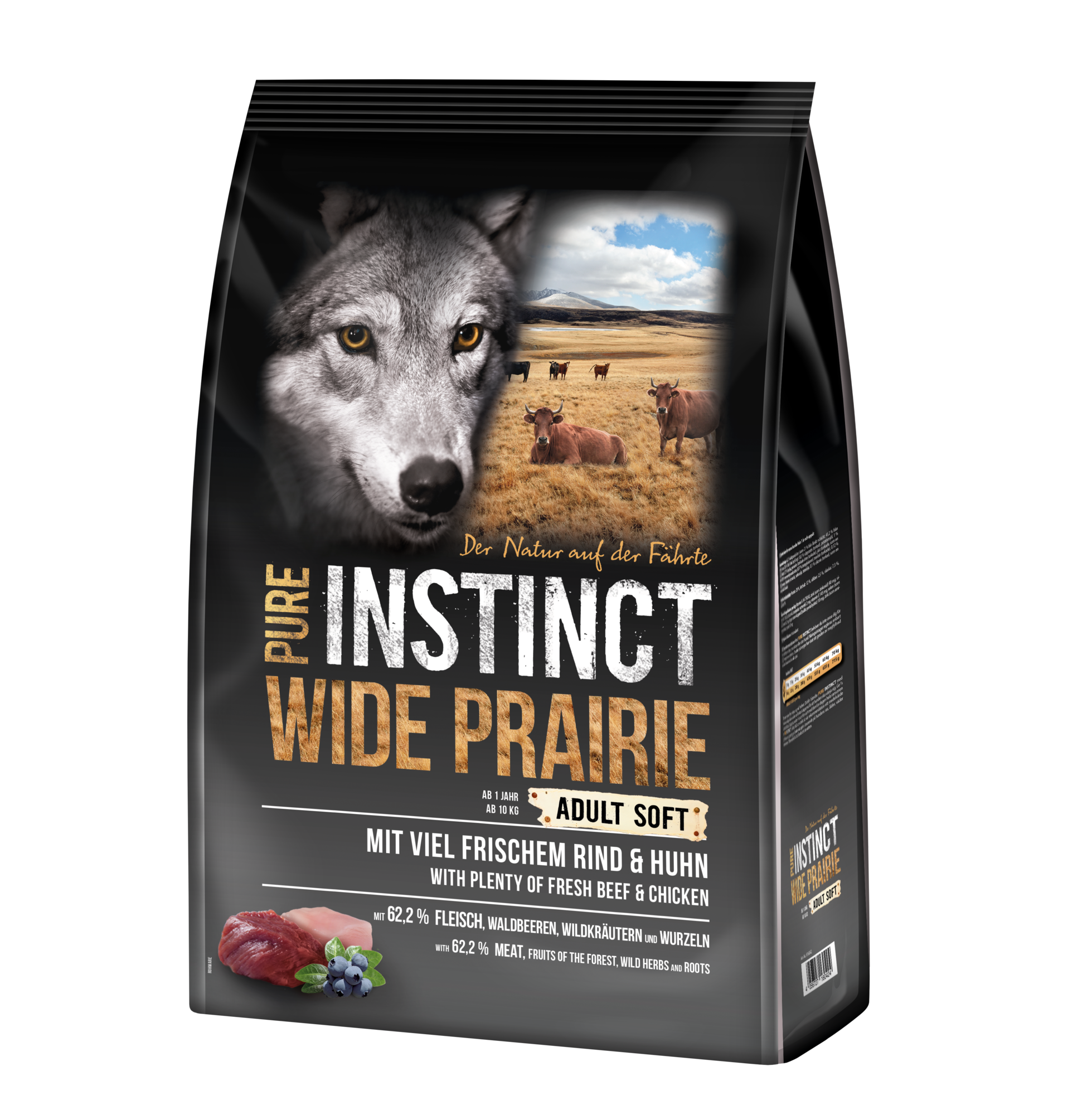 Pure Instinct Adult SOFT Wide Prairie Rind & Huhn 1 Kg