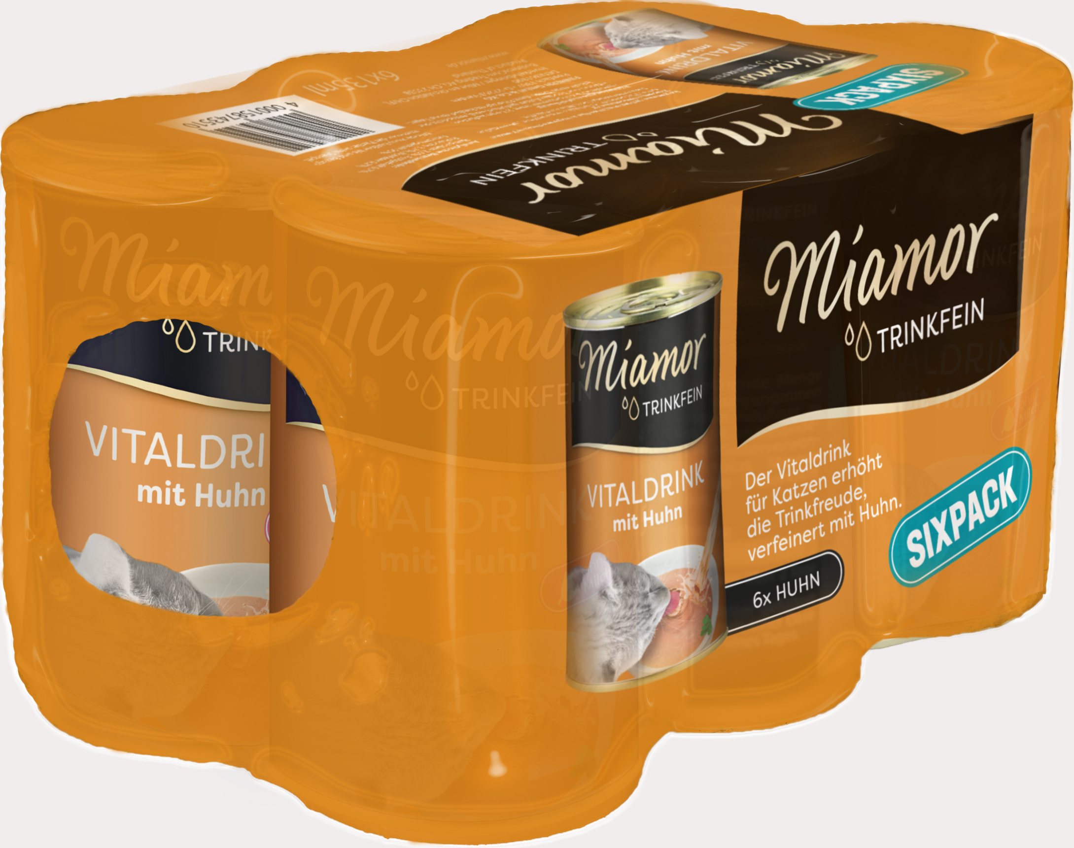 74351_Trinkfein-Sixpack_Huhn Miamor Trinkfein Vitaldrink Huhn  6 x 135 ml SIXPACK