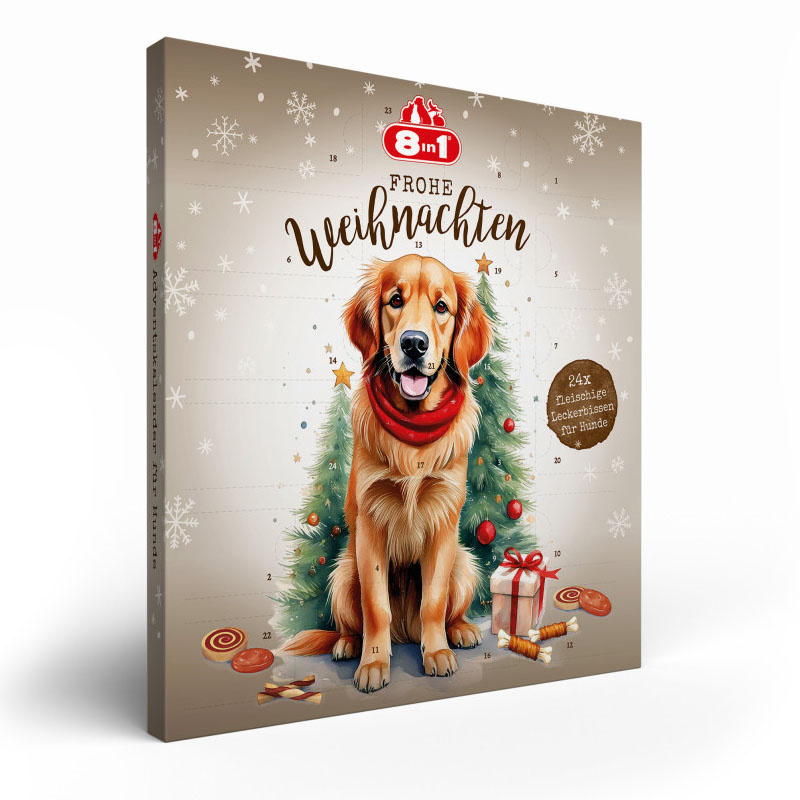 8in1  Adventskalender für Hunde