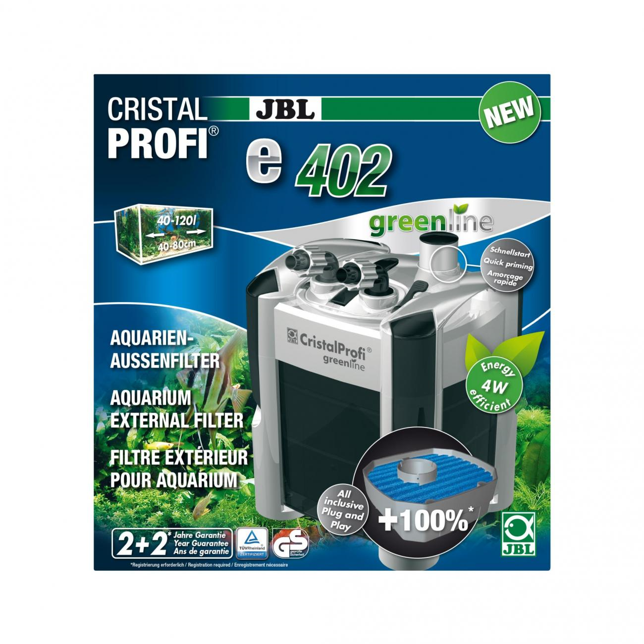 JBL CristalProfi e 402 greenline