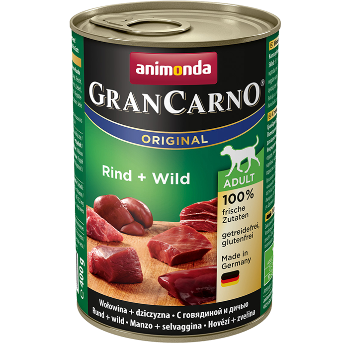 abb-animonda-produkt-grancarno-original-adult-827365beb2d221b96f Animonda GranCarno Adult mit Rind + Wild 400 g