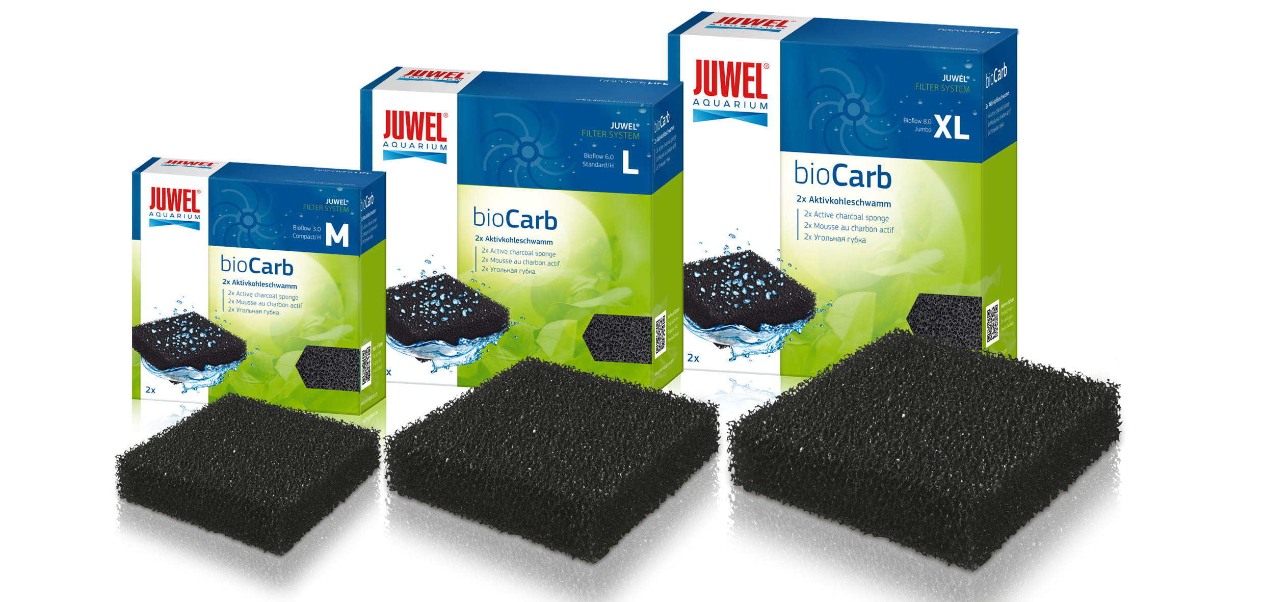 Juwel bioCarb Kohleschwamm 2er Pack