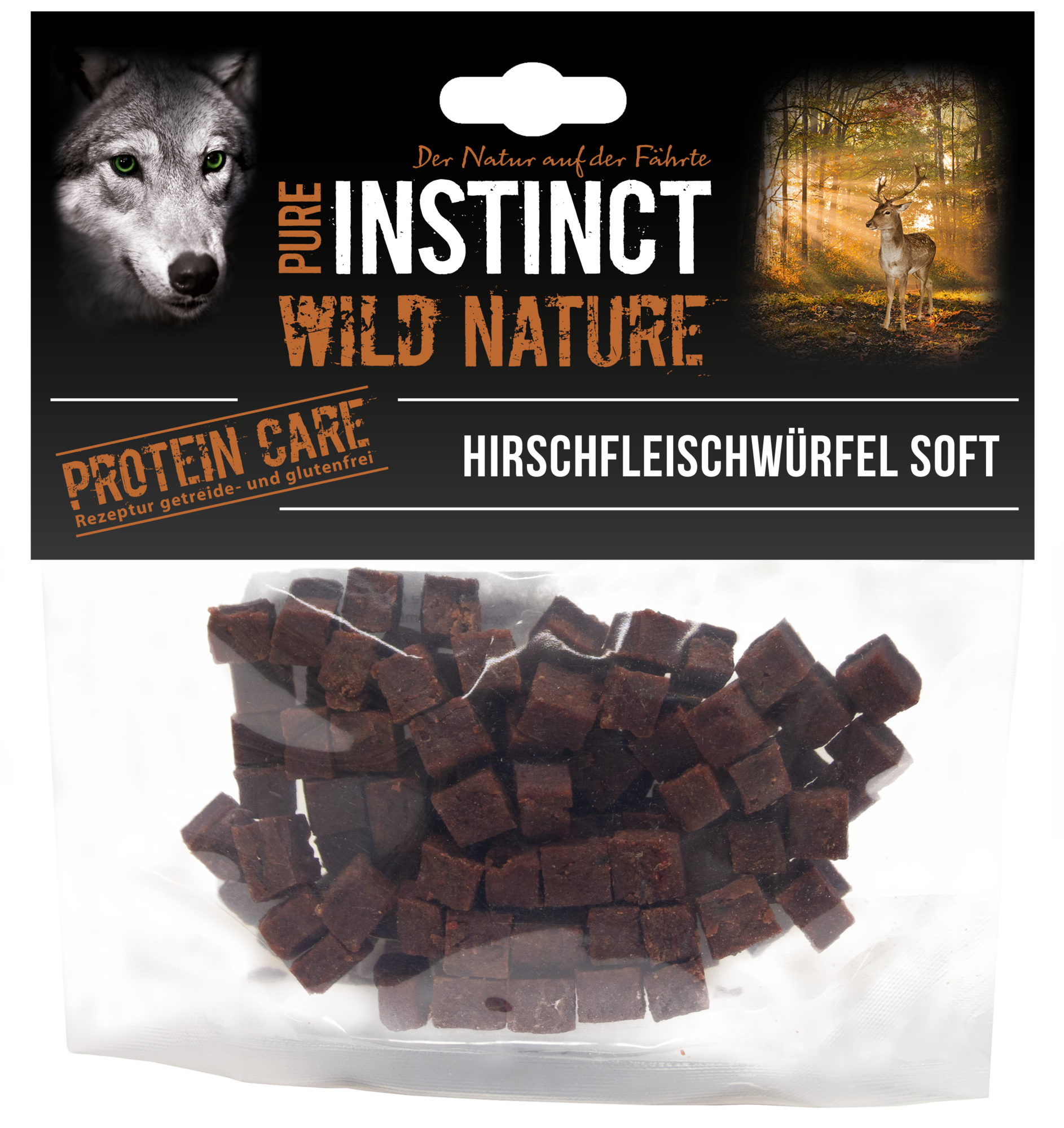 Pure Instinct Hirschfleischwürfel Soft  200 g