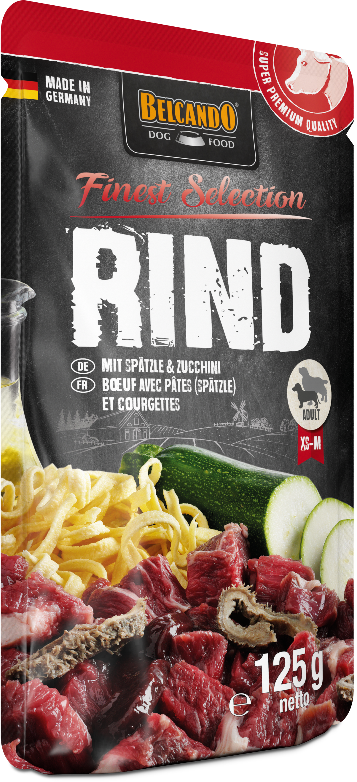 Belcando Nassfutter Frischebeutel 125 g