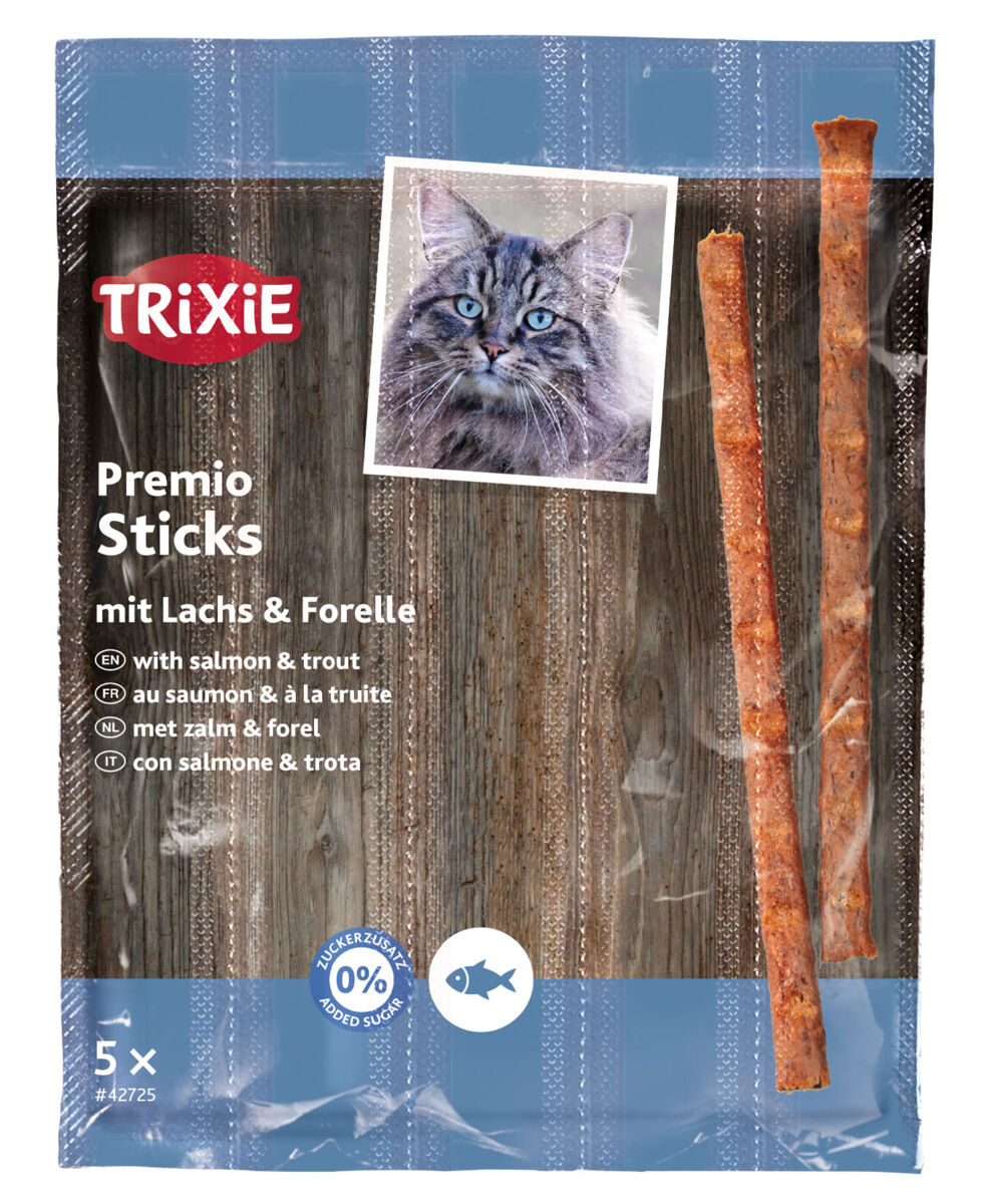 Trixie Premio Sticks mit Lachs & Forelle 25 g