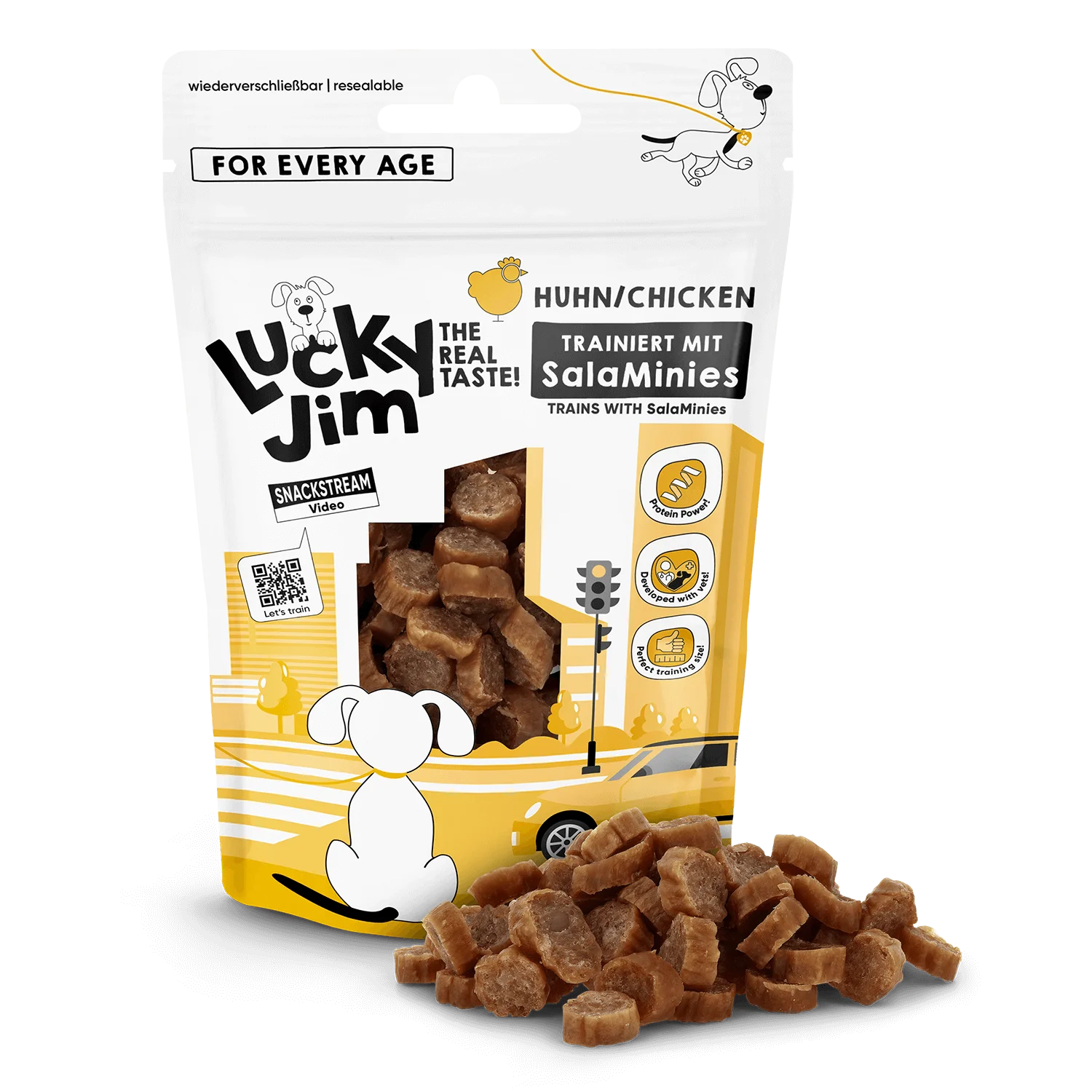 Lucky Jim SalaMinies Huhn 70 g
