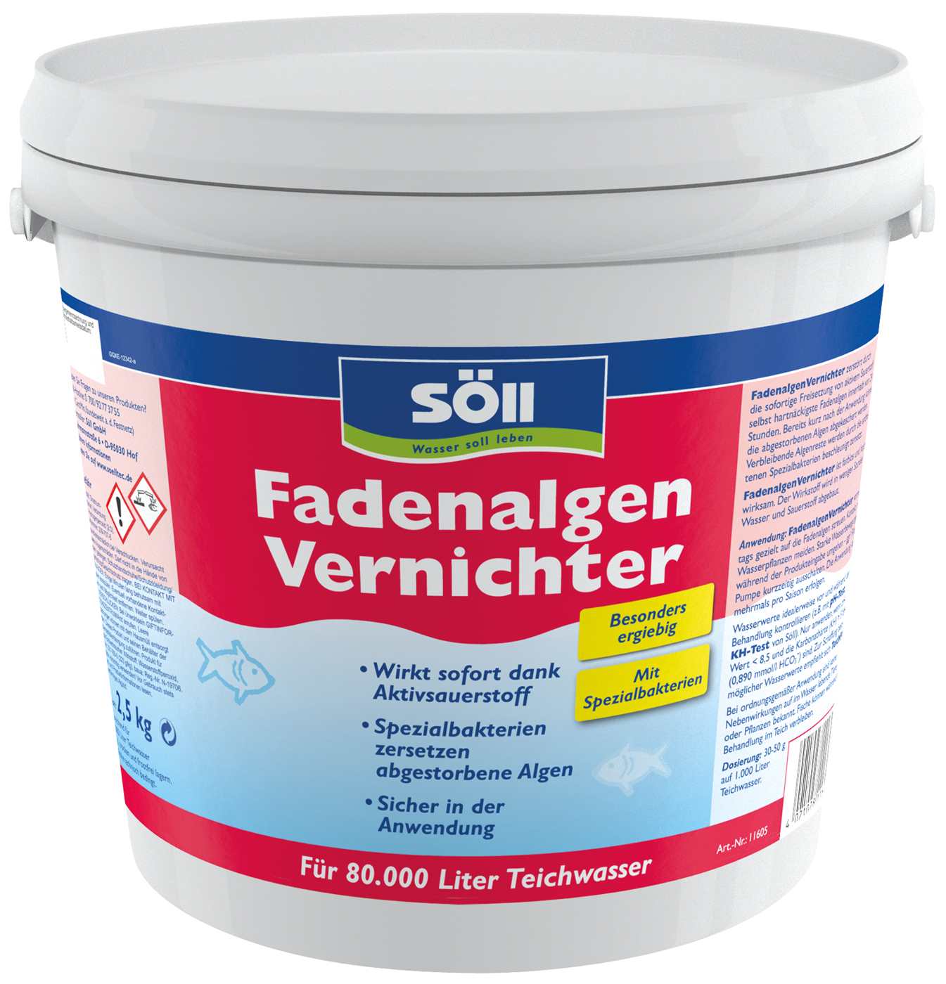 Söll FadenalgenVernichter 2,5 Kg