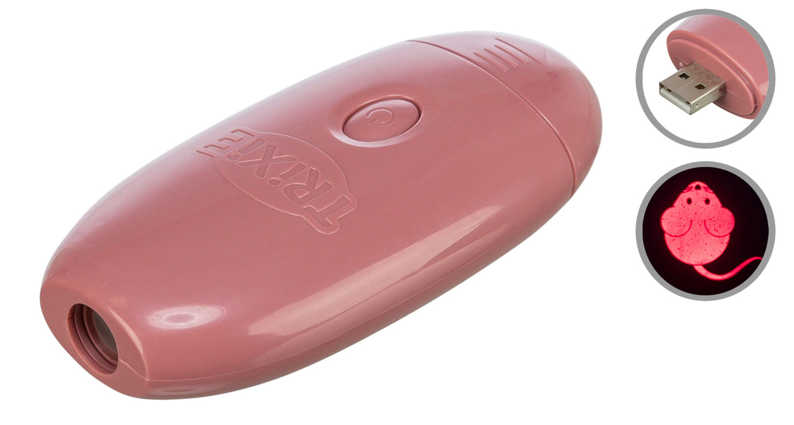 Trixie LED Pointer Catch the Light Maus USB