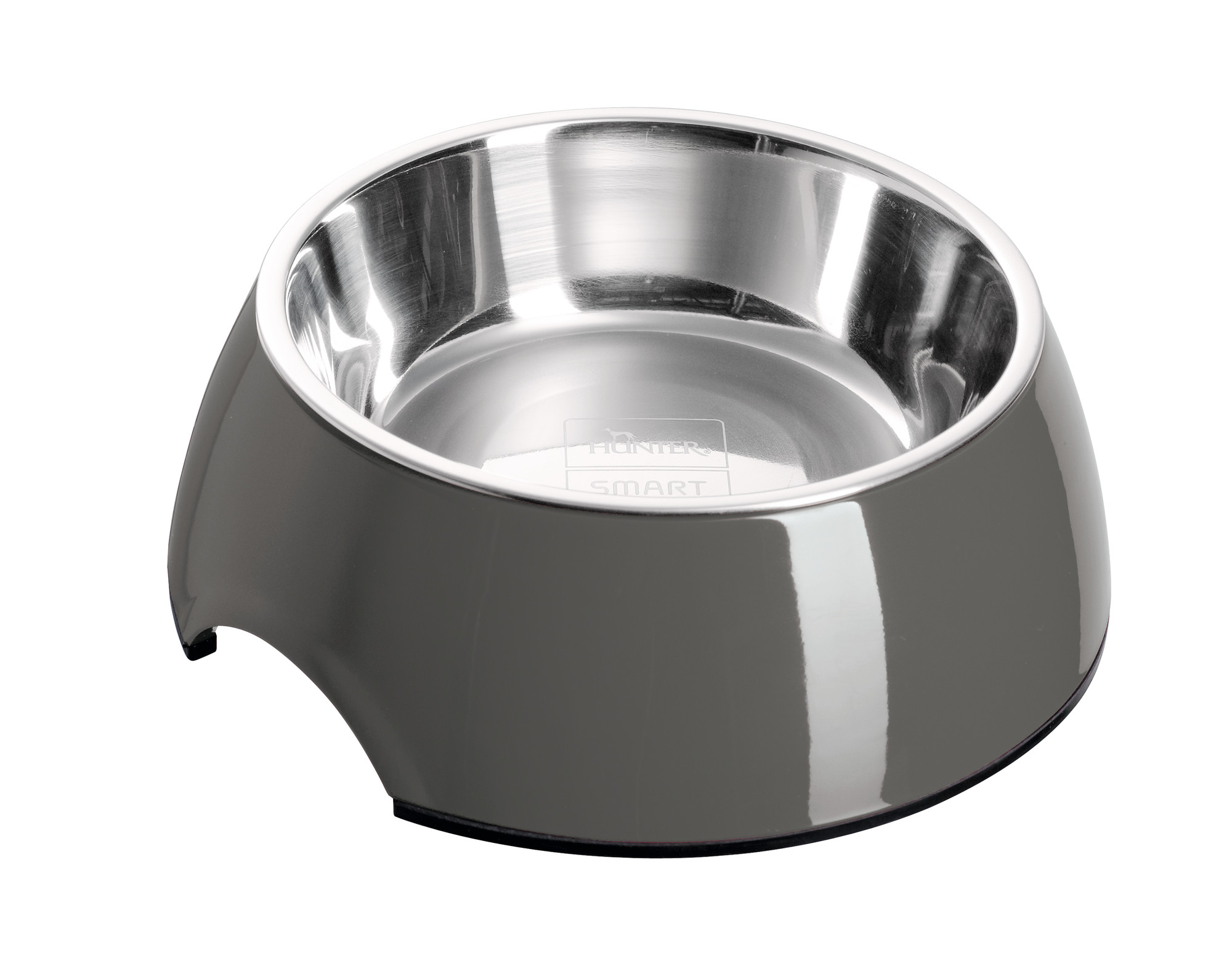 HUNTER_2428_92087_12-lpr Hunter Melamin Napf Grau
