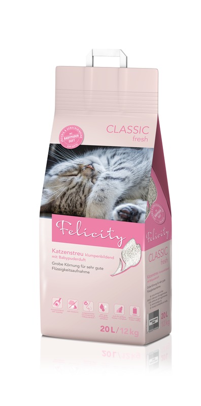 Felicity Katzenstreu Classic fresh 20L / 12kg Beutel
