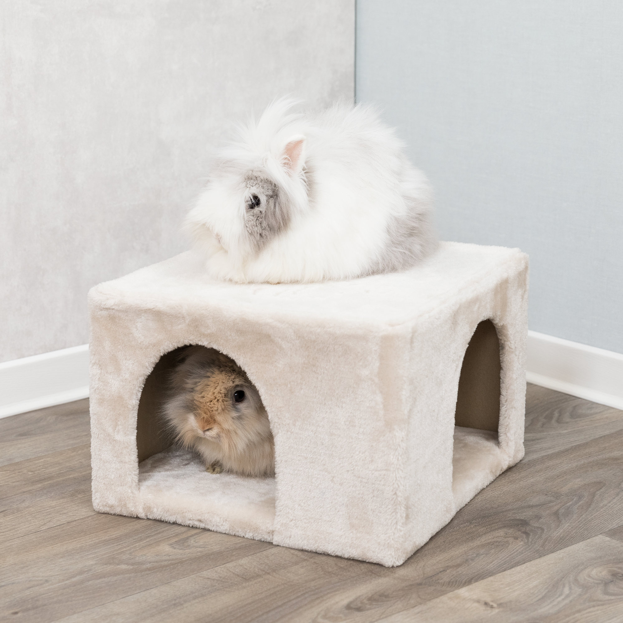 214855_PHO_PRO_SANIMAL_63100-3 Trixie Kuschelhöhle Plüsch 36 x 25 x 36 cm beige