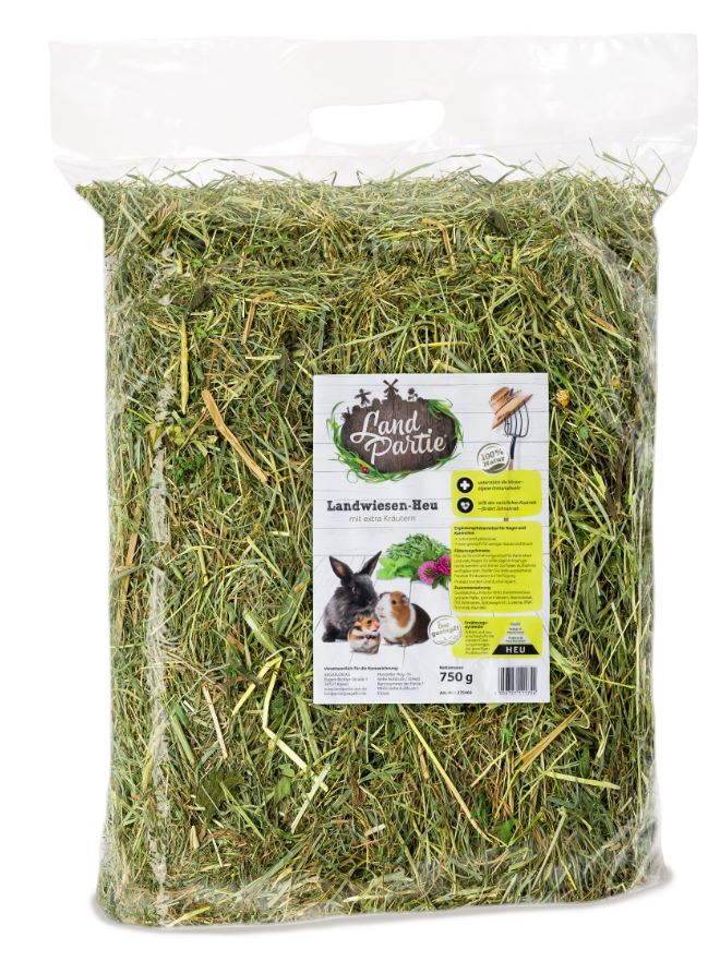 LandPartie Landwiesen Heu mit Kräuter 750 g LandPartie Landwiesen Heu mit Kräuter 750 g