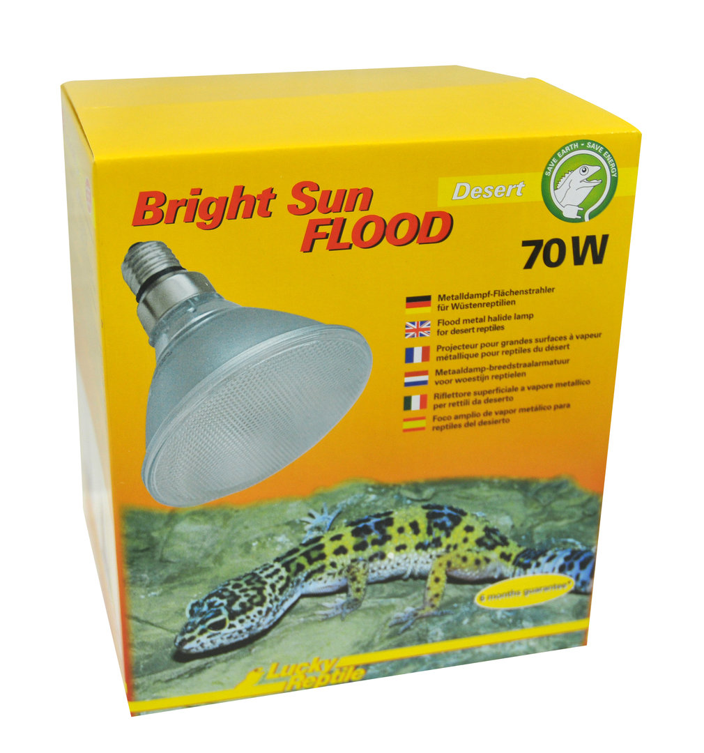 63641_Bright_Sun_Flood_Desert_70_Watt Lucky Reptile Bright Sun FLOOD UV Desert 70 Watt