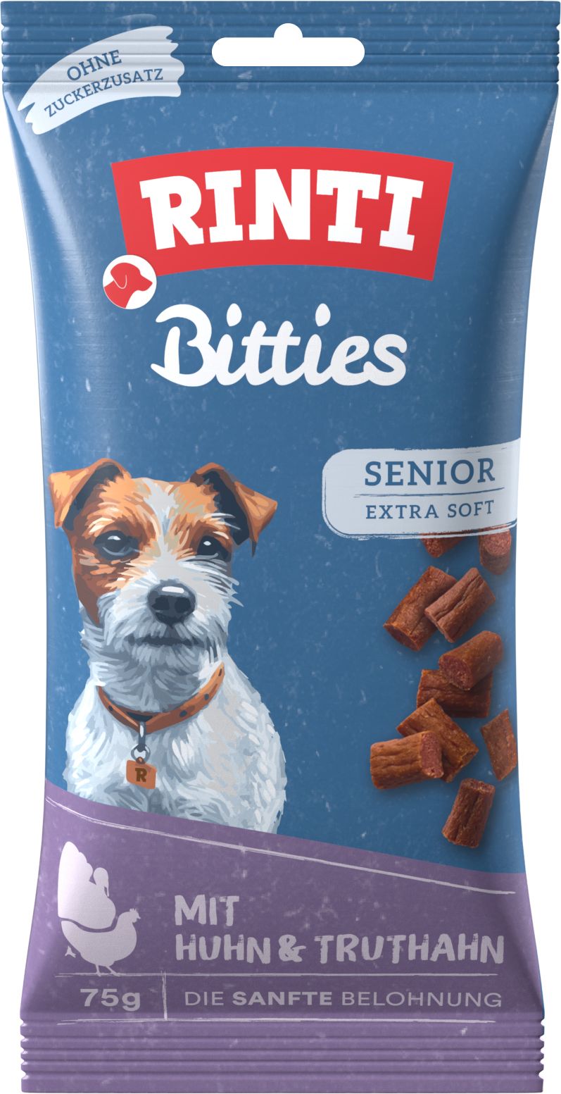 Rinti Extra Bitties Senior Huhn & Truthahn 75 g Rinti Extra Bitties Senior Huhn & Truthahn 75 g