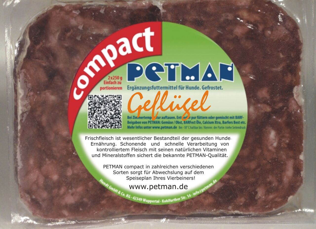 740382-20Gefl-gel_preview-jpeg Petman Compact Geflügel 500 g  (2x250 g) !KEIN VERSAND MÖGLICH!