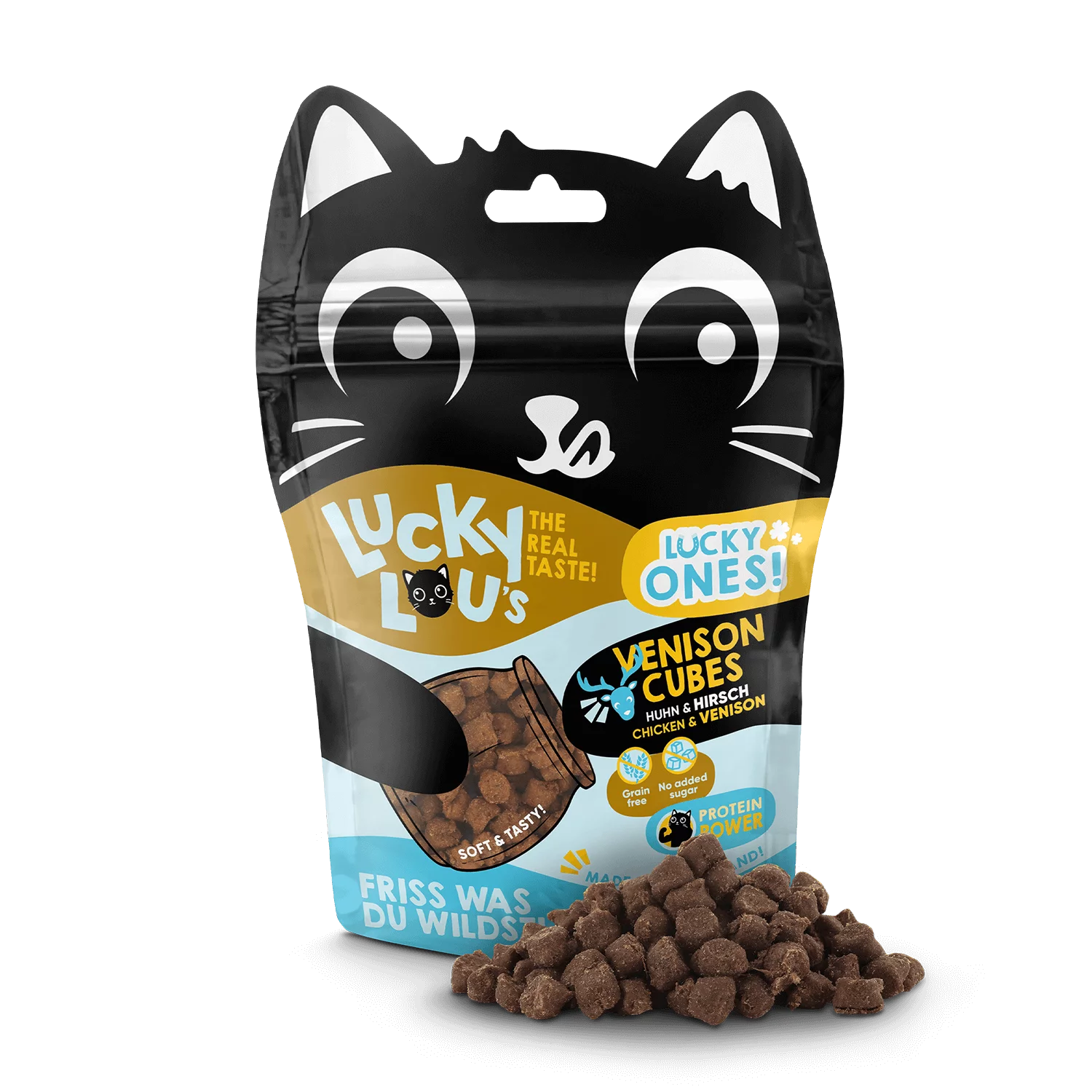 Lucky Lou Lucky Ones Cubes Huhn & Hirsch 80 g