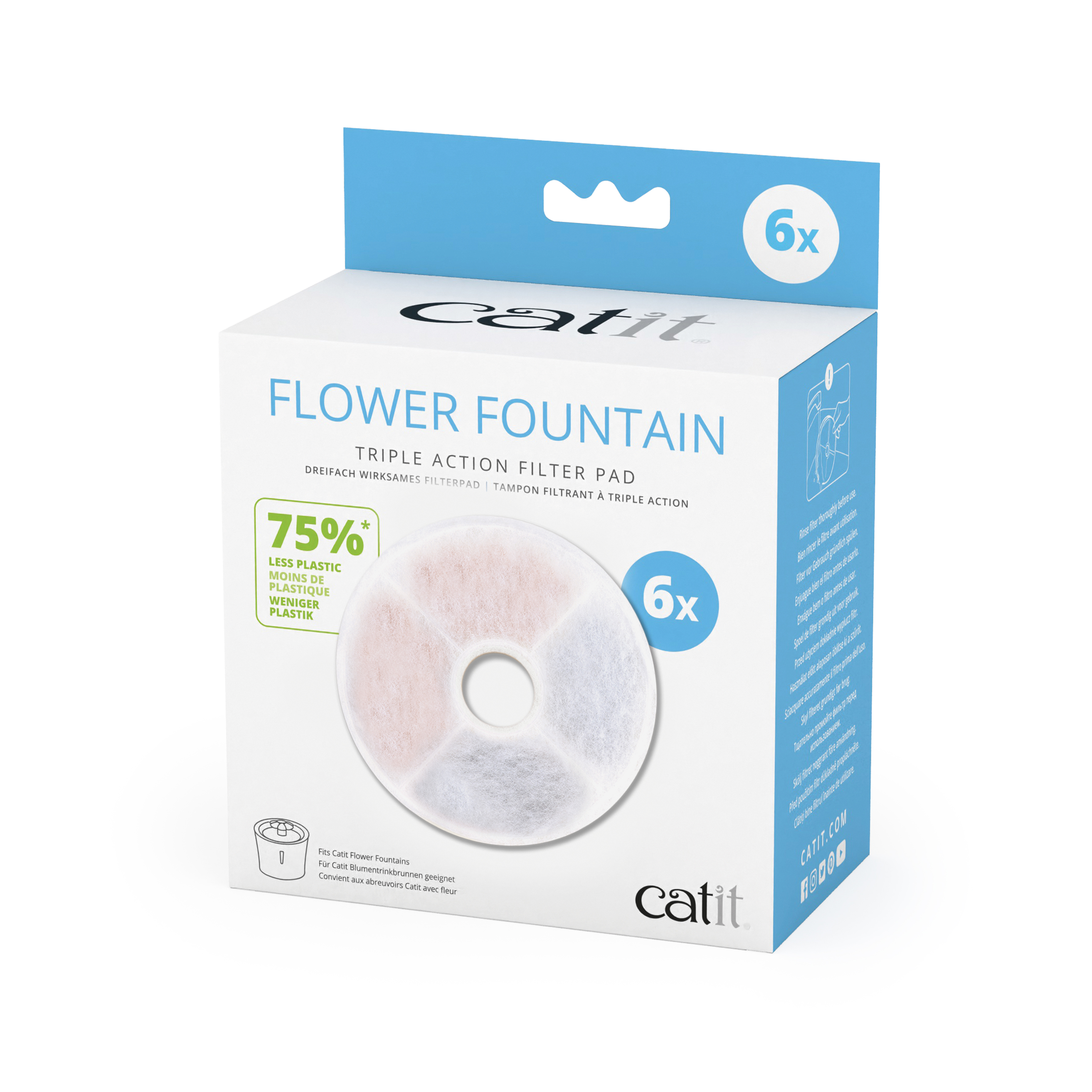 43739_CA2_Frameless_Flower-Fountain-Triple-Action-Filter-Pad-6-pack_EU_rgb