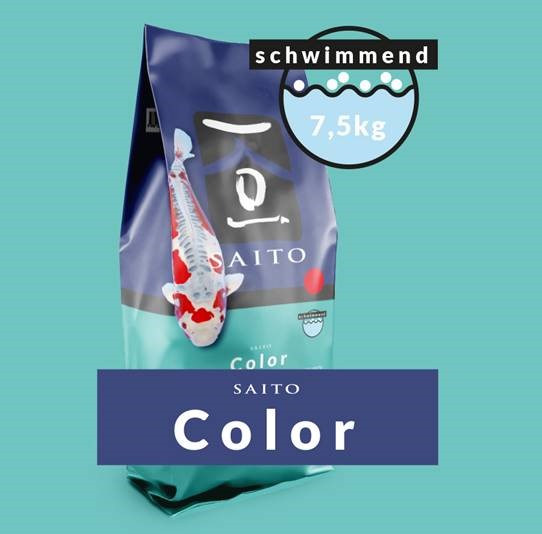 Color_Bild Saito Color 5 mm Koifutter schwimmend