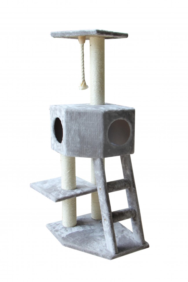 431-417232_f EBI Kratzbaum Classic Eco Rover 50 x 40 x 120 cm grau