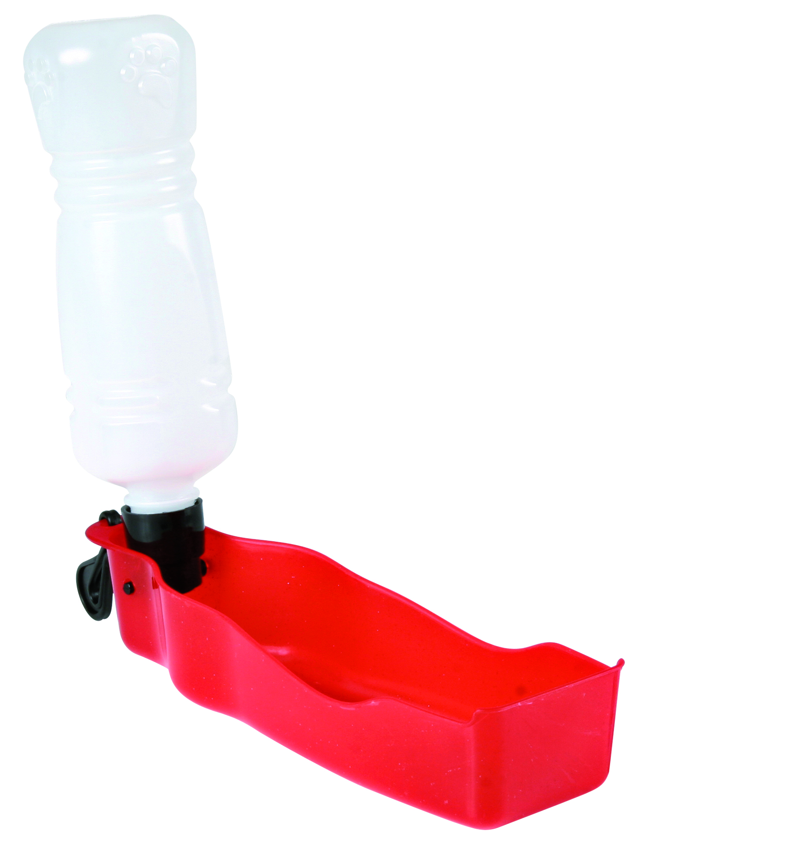 2461 Trixie Flasche mit Trinknapf Kunststoff