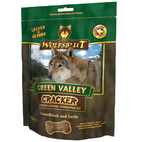 Wolfsblut Cracker Green Valley Lamm+Lachs 225 g