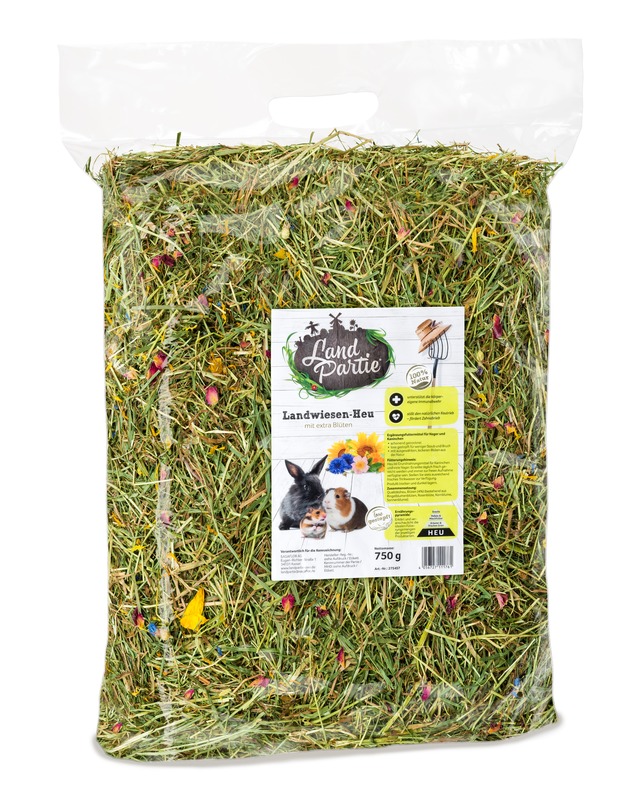 LandPartie Landwiesen Heu mit Blüten 750 g LandPartie Landwiesen Heu mit Blüten 750 g