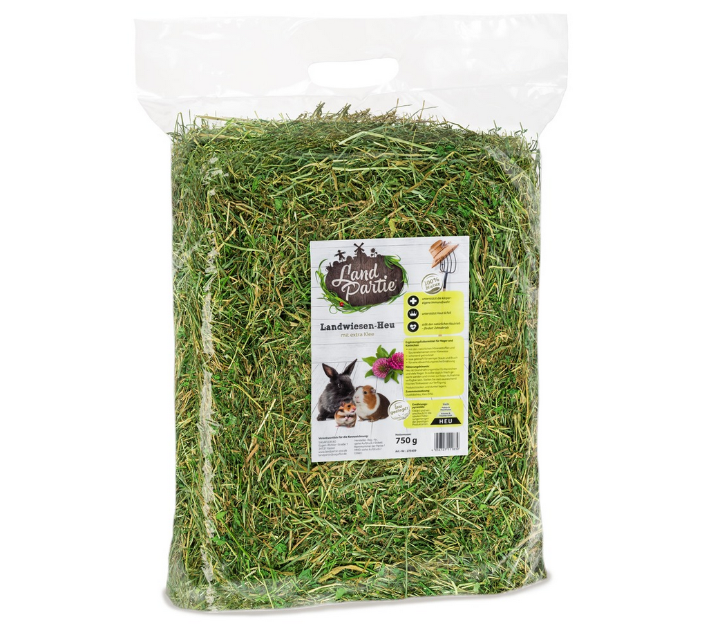 LandPartie Landwiesen Heu mit Klee 750g