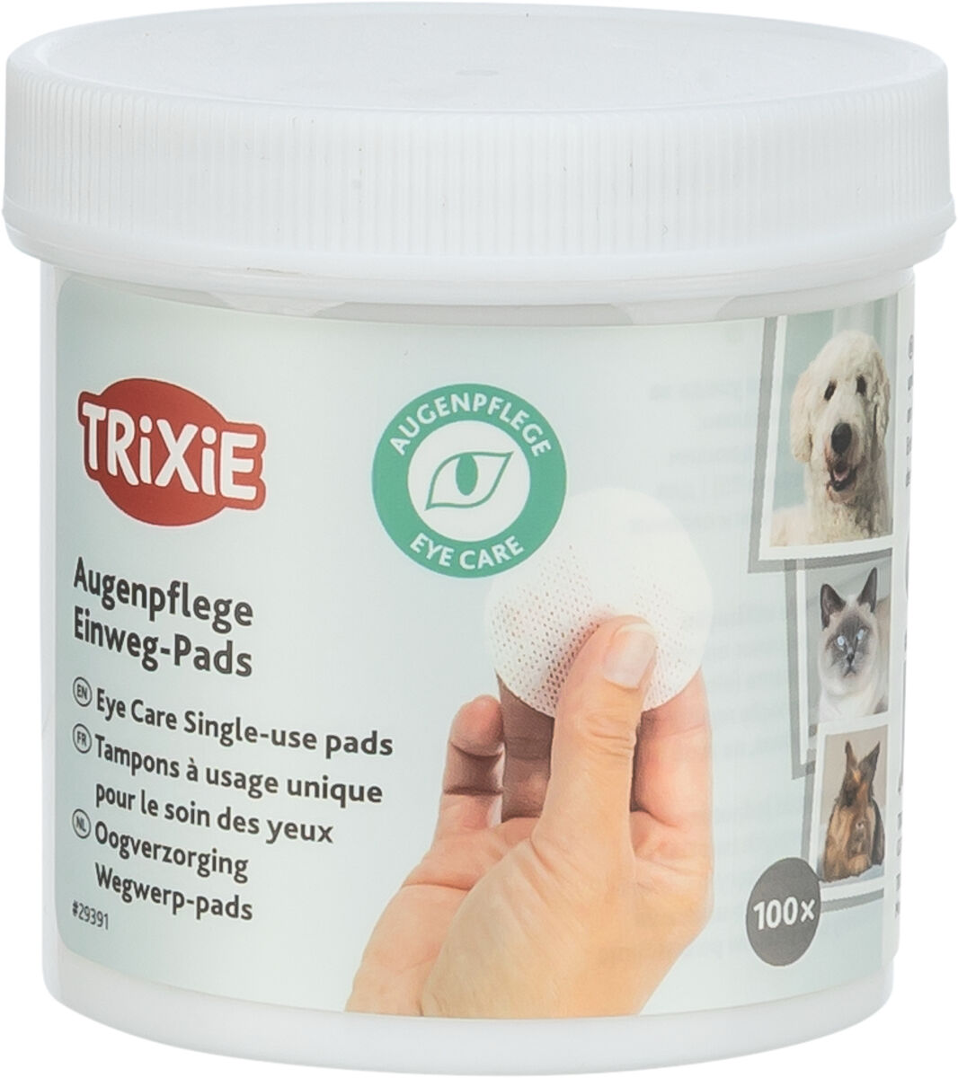 Trixie Augenpflege Einweg Pads Eye Care 100 Stück 