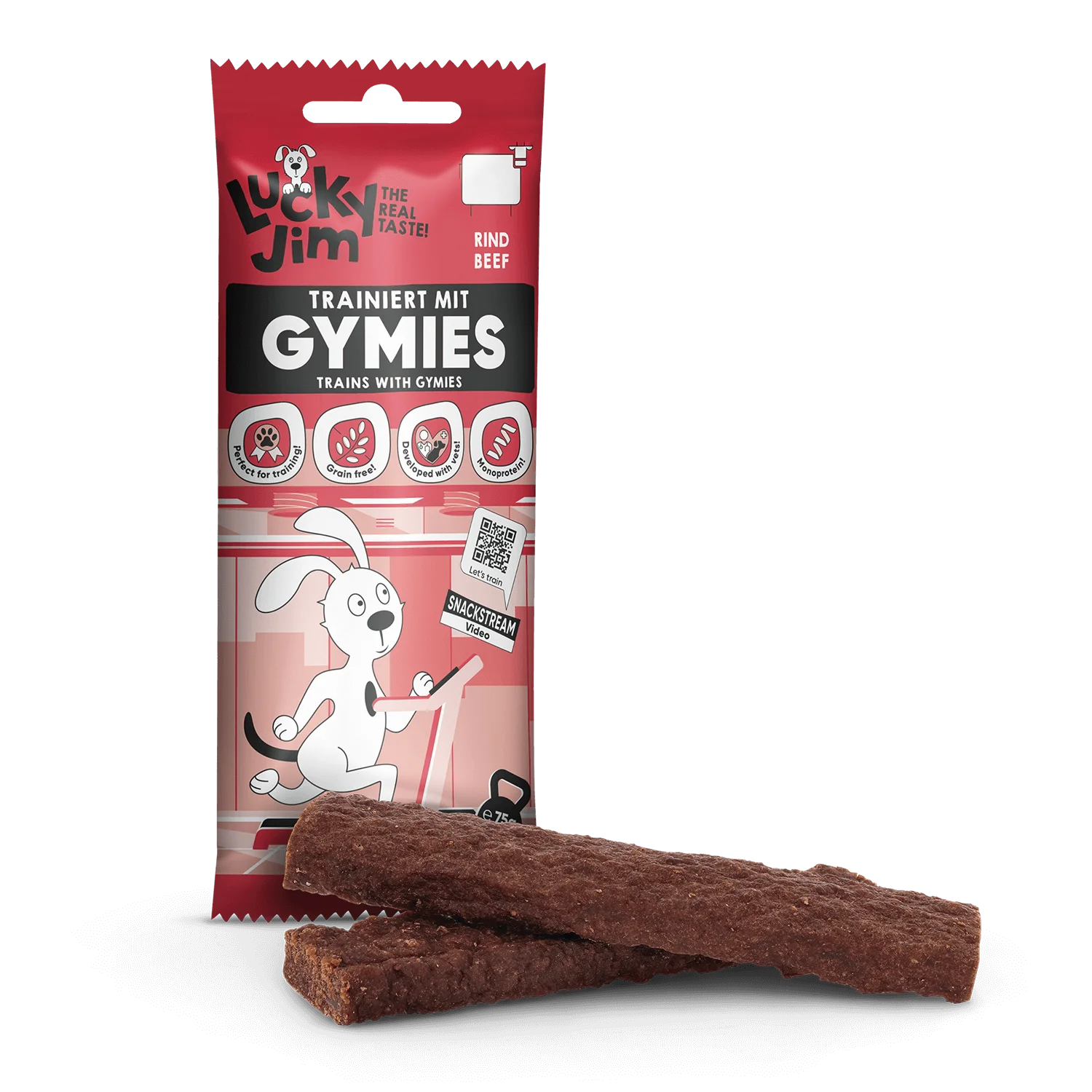 Lucky Jim Gymies Rind 75 g