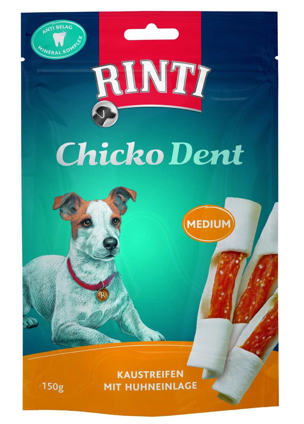Rinti Chicko Dent Huhn Medium 150 g Rinti Chicko Dent Huhn Medium 150 g