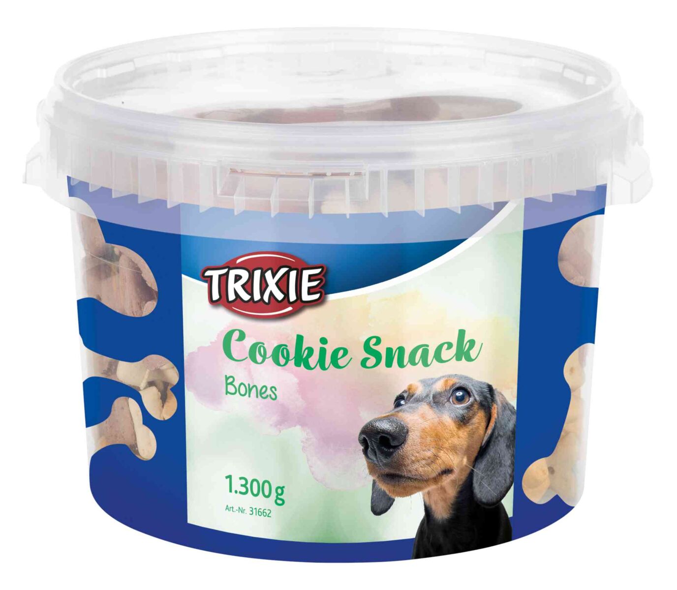 Trixie Vegan Cookie Bones 1,3 Kg Eimer