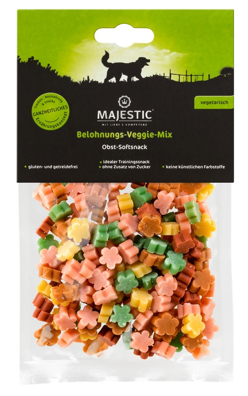 Majestic Belohnungs Veggie Mix Obst Softsnack 150 g