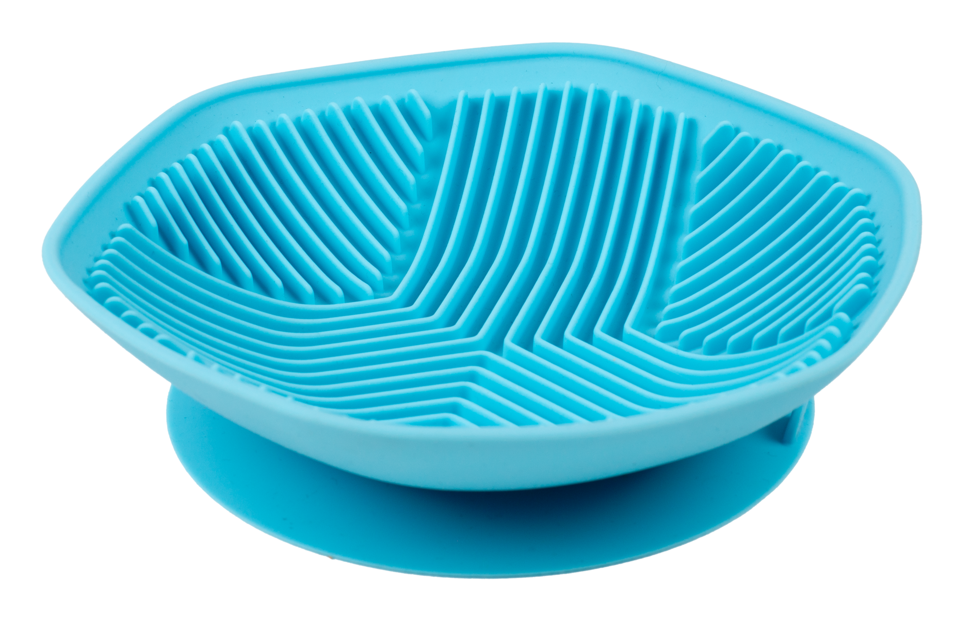 Azoona Schleckschale 19x18x4 cm Blau