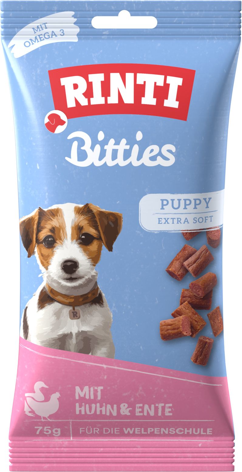 Rinti Extra Bitties Puppy Huhn & Ente 75 g Rinti Extra Bitties Puppy Huhn & Ente 75 g