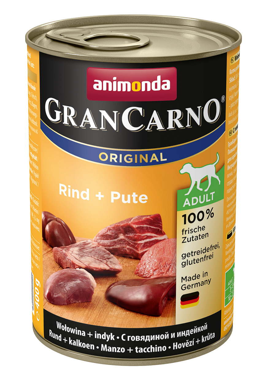 abb-animonda-grancarno-original-adult-82734 Animonda GranCarno Adult mit Rind + Pute 400 g
