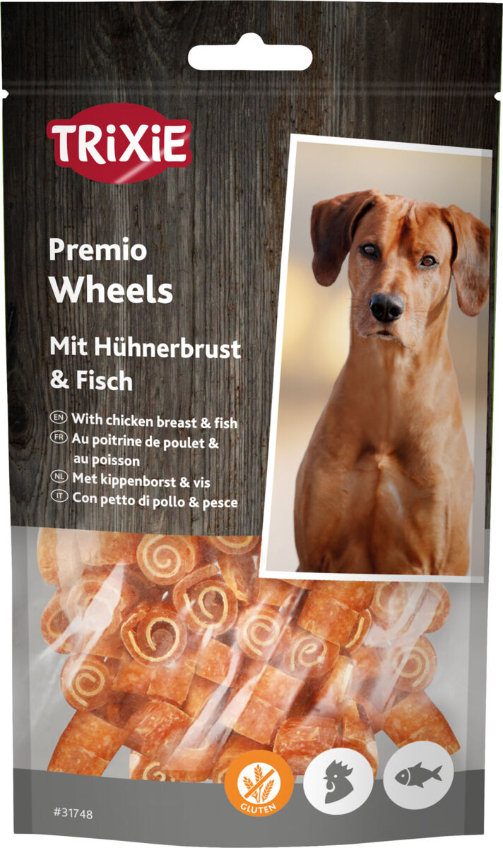 Trixie Wheels mit Hühnerbrust & Fisch 75 g