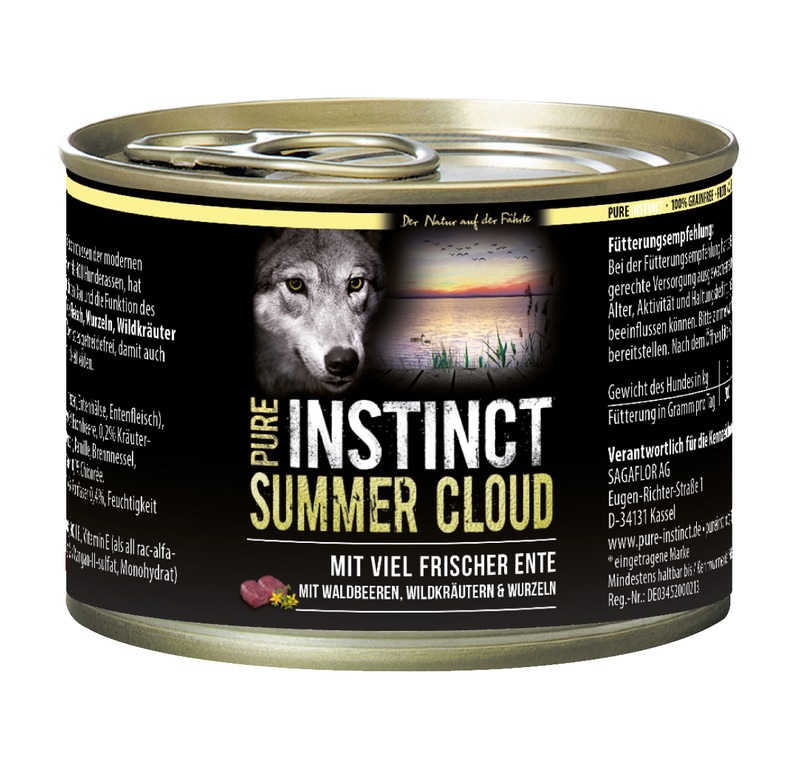 PI-SUMMER-CLOUD-Ente-200g_109420_SAGAFLOR_AG-Web Pure Instinct Ente Summer Cloud 200 g Dose
