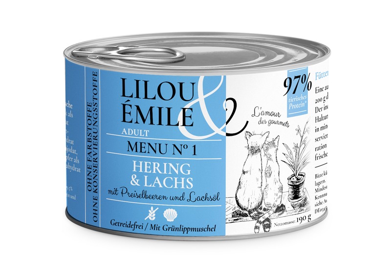 Lilou & Émile Adult Menu  200 g Dose versch. Sorten