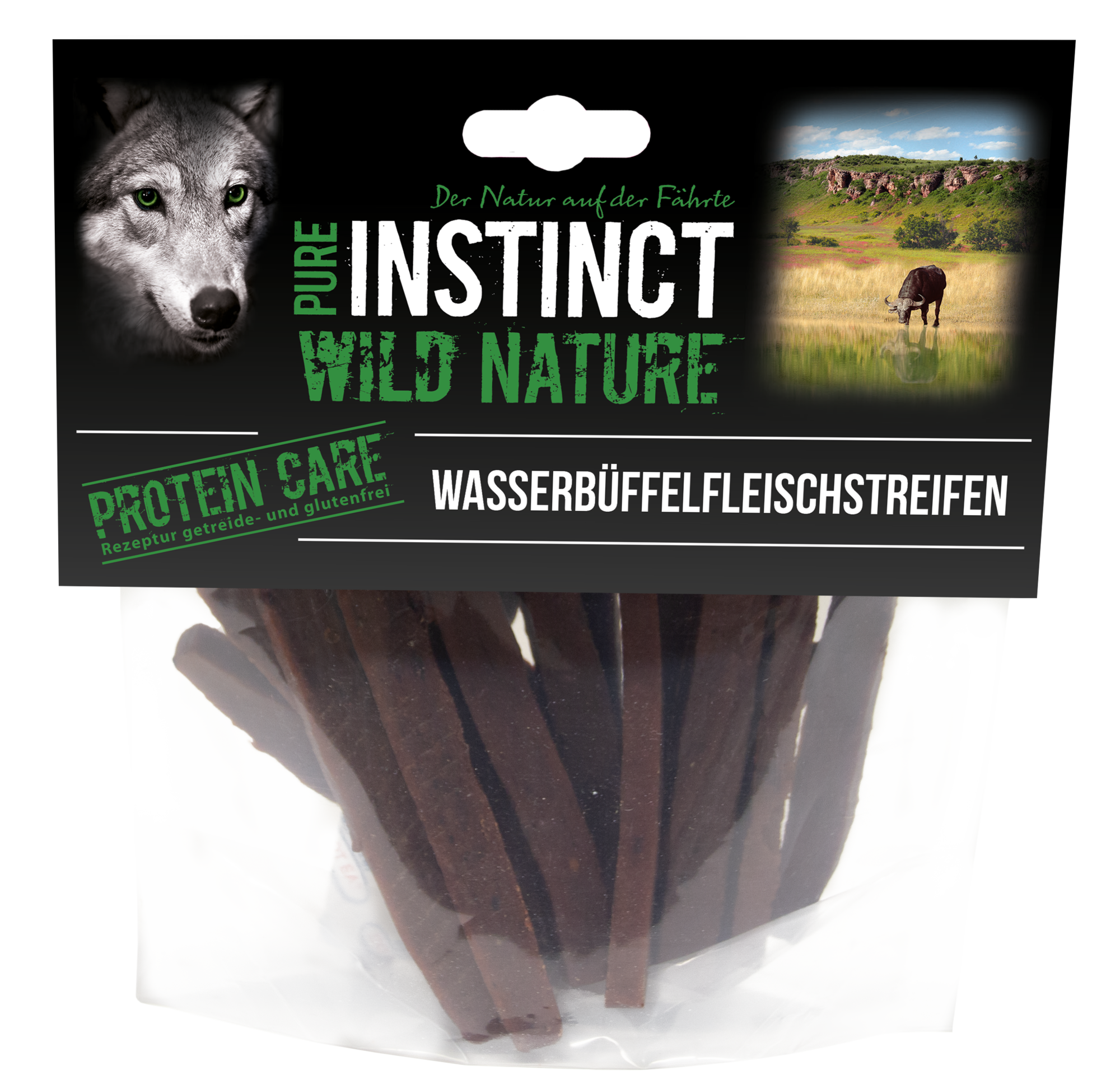 Pure Instinct Wasserbüffelfleischstreifen 200 g