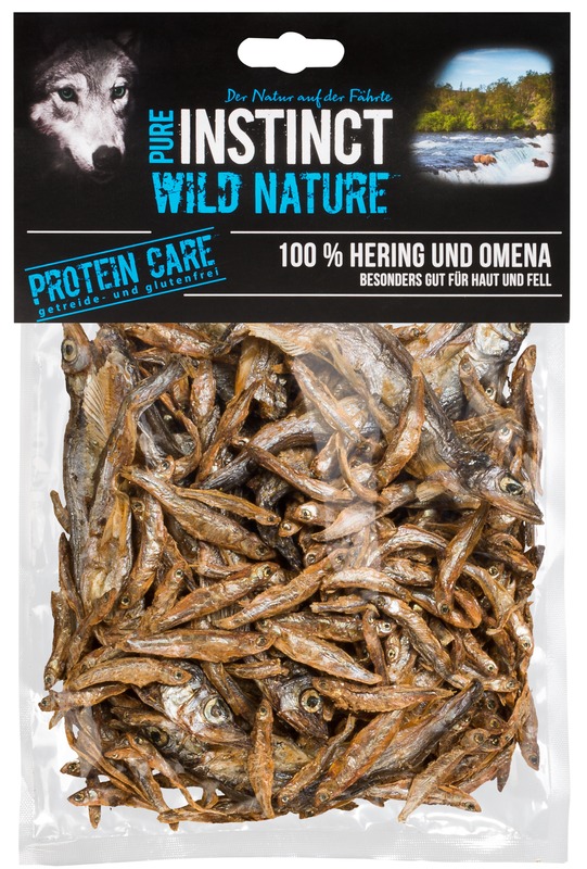 PURE-INSTINCT-WILD-NATURE-Hering-und-Omena-150g_115027_SAGAFLOR_AG-Web Pure Instinct Hering und Omena 150 g