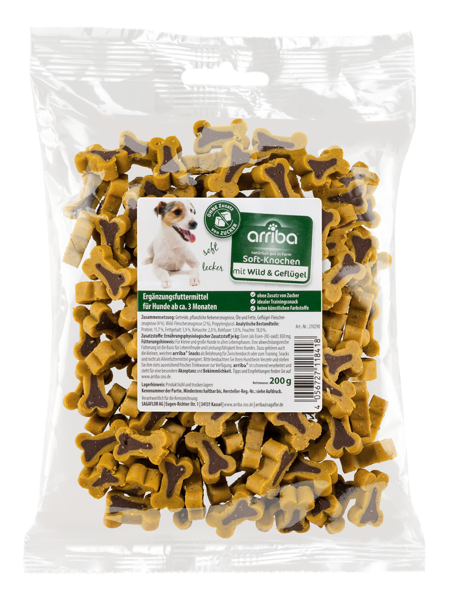Arriba Soft Knochen mit Wild & Geflügel 200 g