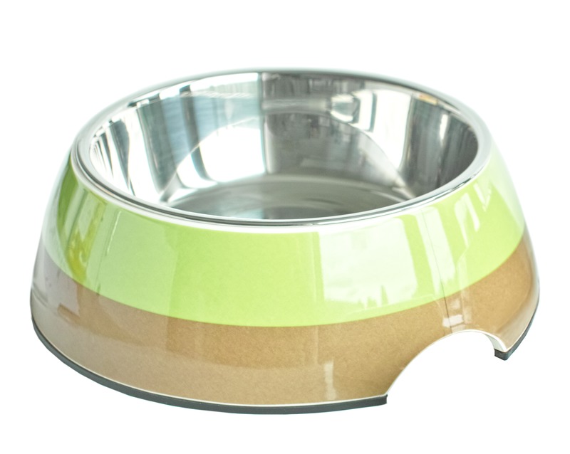 azoona-Melamin-Napf-700ml-Nico_192288_unbekannt-Web Azoona Melaminnapf Nico in braun/grün